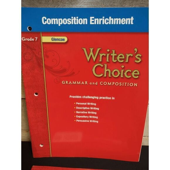 Brand NEW - Lot of 11 Glencoe Writer's Choice Grade 7 Books - Writing, Research - Picture 4 of 12